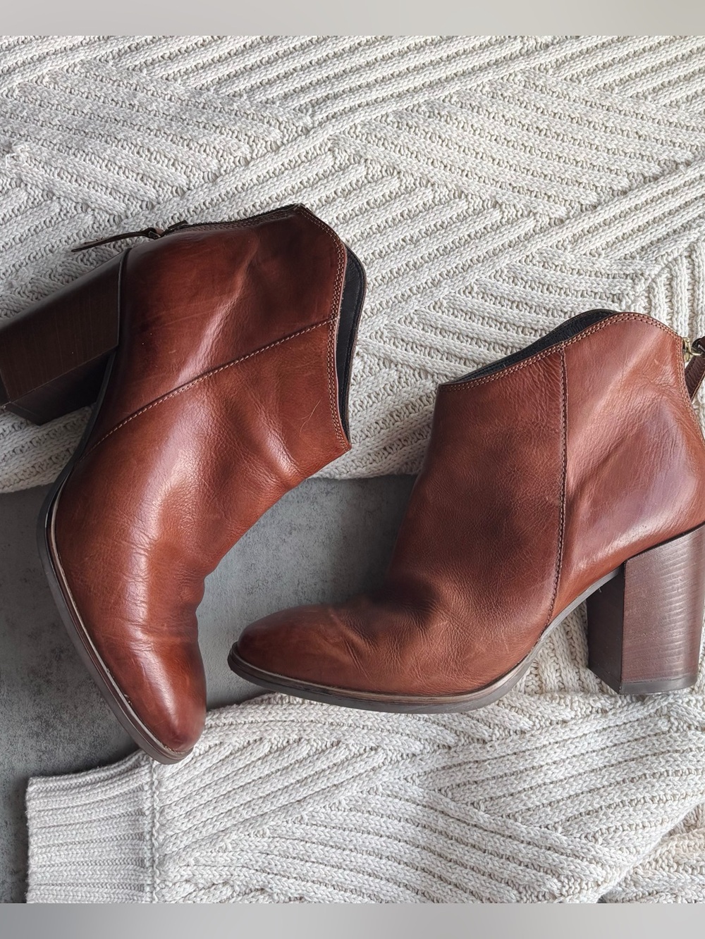 Clarks Chunky Block Heel Booties